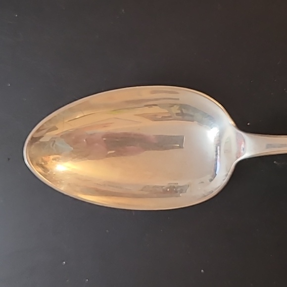 Antique Silverplate Large Serving Spoon - Picture 3 of 12